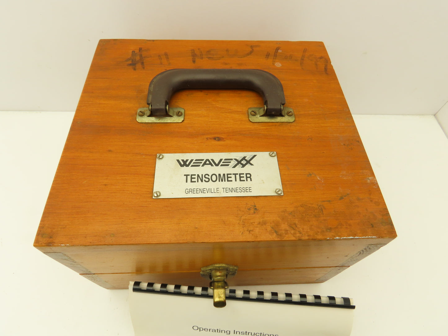 Weavexx 1200-1797 Mechanical Tensometer 1/4" Range Wire Tension 0-90