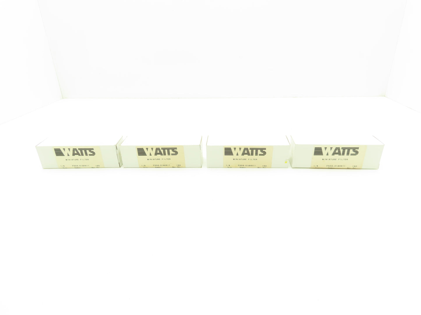 Watts Fluidaire F504-01AHX11 Pneumatic Miniature Filter 1/8"NPT  150PSI Lot of 4