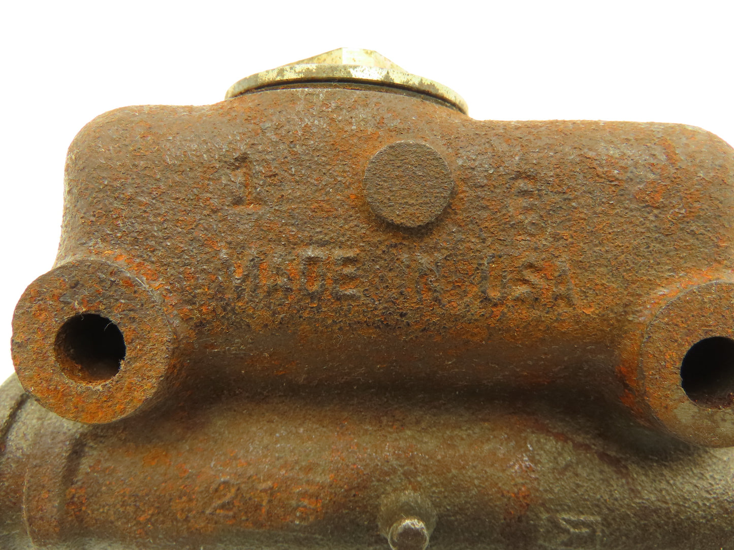 8832 Forklift Hydraulic Brake Master Cylinder 1" Bore 1/2" Outlet