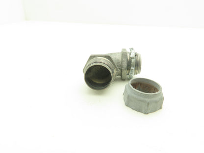 Efcor 3/4" 90° Elbow EMT Metallic Conduit Connector Fitting  Box of 25