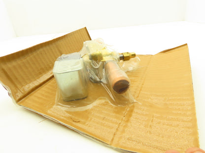 Alco Controls 240RA 12T7-M Solenoid Valve 120VAC 50/60Hz 7/8" ODF Extended End