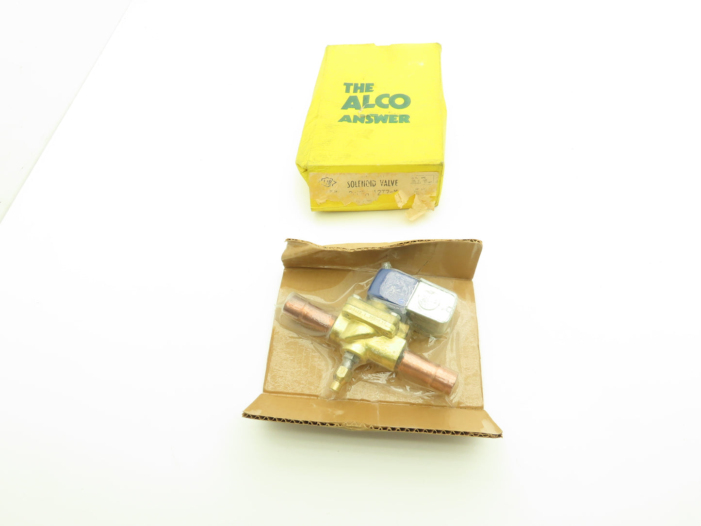 Alco Controls 240RA 12T7-M Solenoid Valve 120VAC 50/60Hz 7/8" ODF Extended End