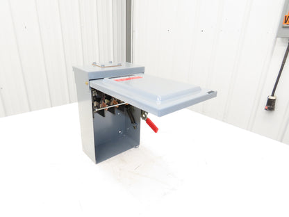 Cutler Hammer DG322URB Safety Disconnect Switch 60A 240V 3 Pole Non Fused 3R