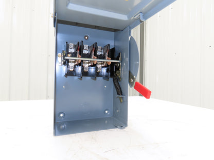Cutler Hammer DG322URB Safety Disconnect Switch 60A 240V 3 Pole Non Fused 3R