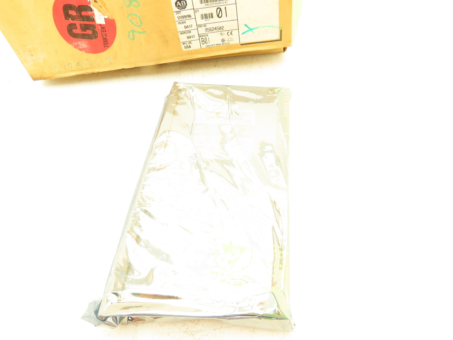 Allen Bradley 1771-DB/B PLC Basic Module Ser B FW Rev B