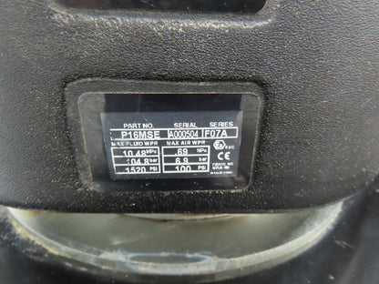 Graco P16MSE Dura-Flo NXT 16S 2-Ball 16:1 Piston Pump N22LT0 Air Motor DataTrak