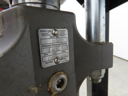 Graco P16MSE Dura-Flo NXT 16S 2-Ball 16:1 Piston Pump N22LT0 Air Motor DataTrak