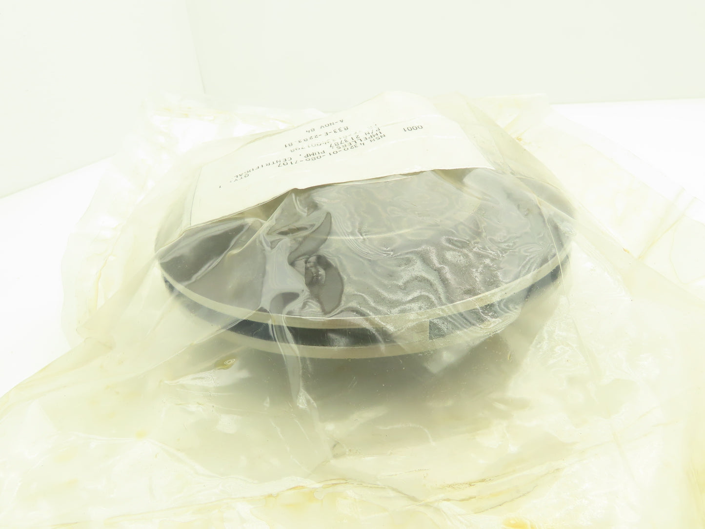 NSN 4320-01-080-7107 Centrifugal Pump Impeller 2-3/8" Bore 8"OD