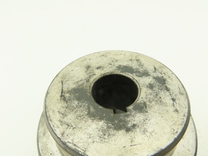 Magnaloy 400 Flex Coupling Hub Aluminum 1-5/8x1" Bore 	3/8x1/4" Keyways Set