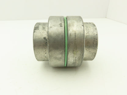 Magnaloy 400 Flex Coupling Hub Aluminum 1-5/8x1" Bore 	3/8x1/4" Keyways Set