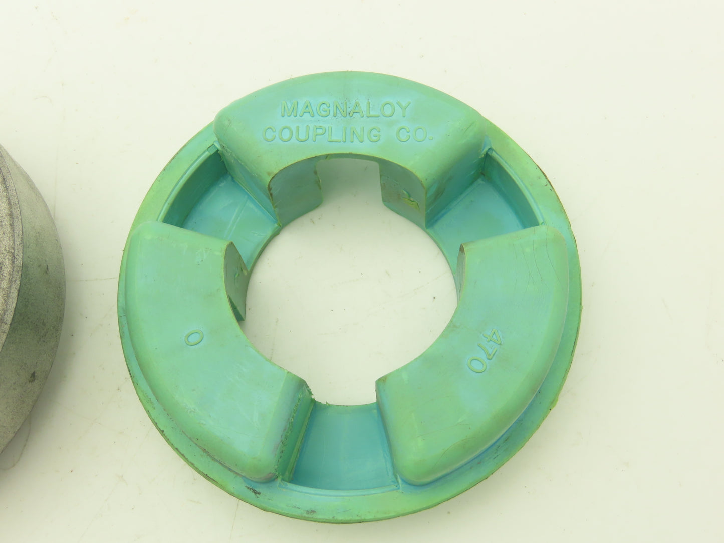 Magnaloy 400 Flex Coupling Hub Aluminum 1-5/8x1" Bore 	3/8x1/4" Keyways Set