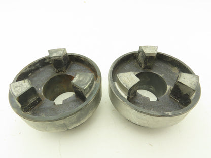 Magnaloy Model 400 Flex Coupling Hub Aluminum 1-5/8" Bore 	3/8" Keyway Set