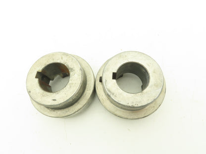 Magnaloy Model 400 Flex Coupling Hub Aluminum 1-5/8" Bore 	3/8" Keyway Set