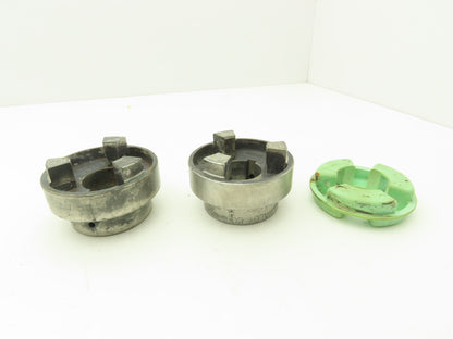 Magnaloy Model 400 Flex Coupling Hub Aluminum 1-5/8" Bore 	3/8" Keyway Set
