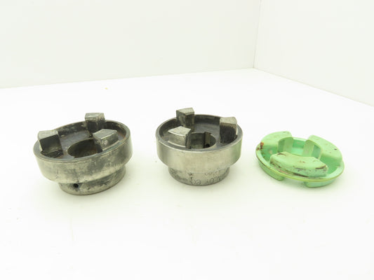 Magnaloy Model 400 Flex Coupling Hub Aluminum 1-5/8" Bore 	3/8" Keyway Set