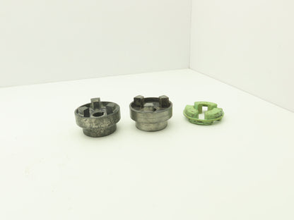 Magnaloy Model 400 Flex Coupling Hub Aluminum 1" Bore 	1/4" Keyway Set