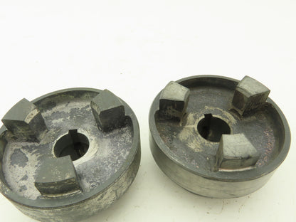 Magnaloy Model 400 Flex Coupling Hub Aluminum 1" Bore 	1/4" Keyway Set