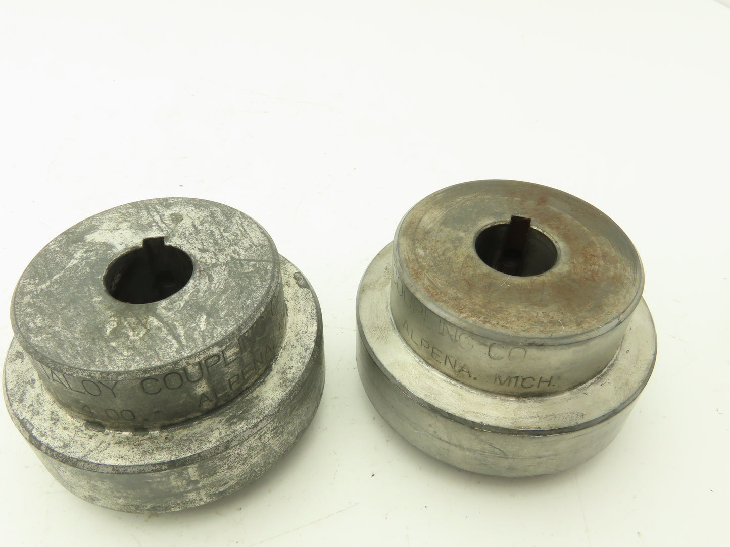 Magnaloy Model 400 Flex Coupling Hub Aluminum 1" Bore 	1/4" Keyway Set