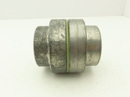 Magnaloy Model 400 Flex Coupling Hub Aluminum 1" Bore 	1/4" Keyway Set