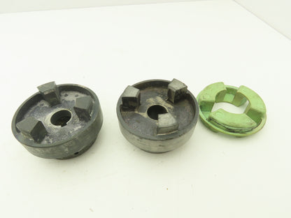 Magnaloy Model 400 Flex Coupling Hub Aluminum 1" Bore 	1/4" Keyway Set
