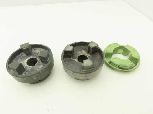 Magnaloy Model 400 Flex Coupling Hub Aluminum 1" Bore 	1/4" Keyway Set