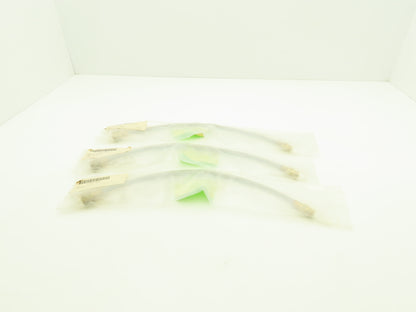 E-305MF 1/4"x 18" Stainless Steel Braided Flex Hose Male/Female NPT  Lot of 3