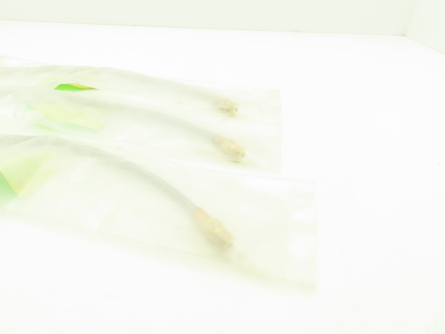 E-305MF 1/4"x 18" Stainless Steel Braided Flex Hose Male/Female NPT  Lot of 3