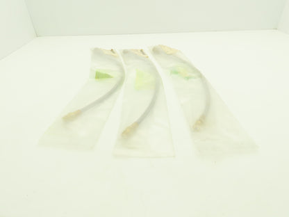 E-305MF 1/4"x 18" Stainless Steel Braided Flex Hose Male/Female NPT  Lot of 3