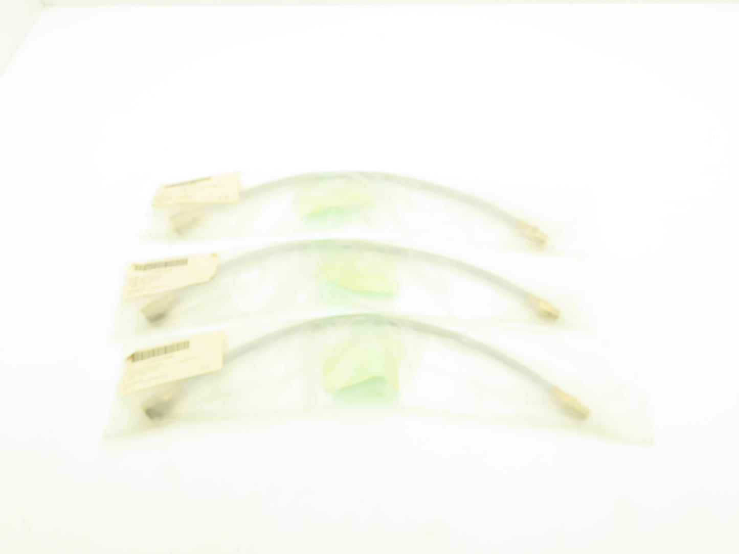 E-305MF 1/4"x 18" Stainless Steel Braided Flex Hose Male/Female NPT  Lot of 3