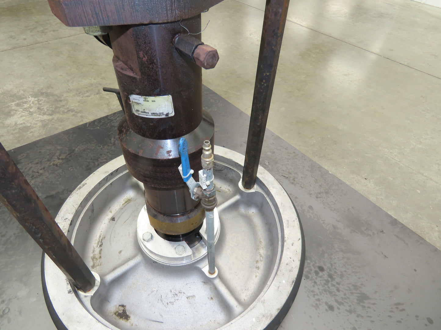 IR Johnstone Air Pneumatic Drum Pump Unloader Chop Check Foot Valve 55 Gal