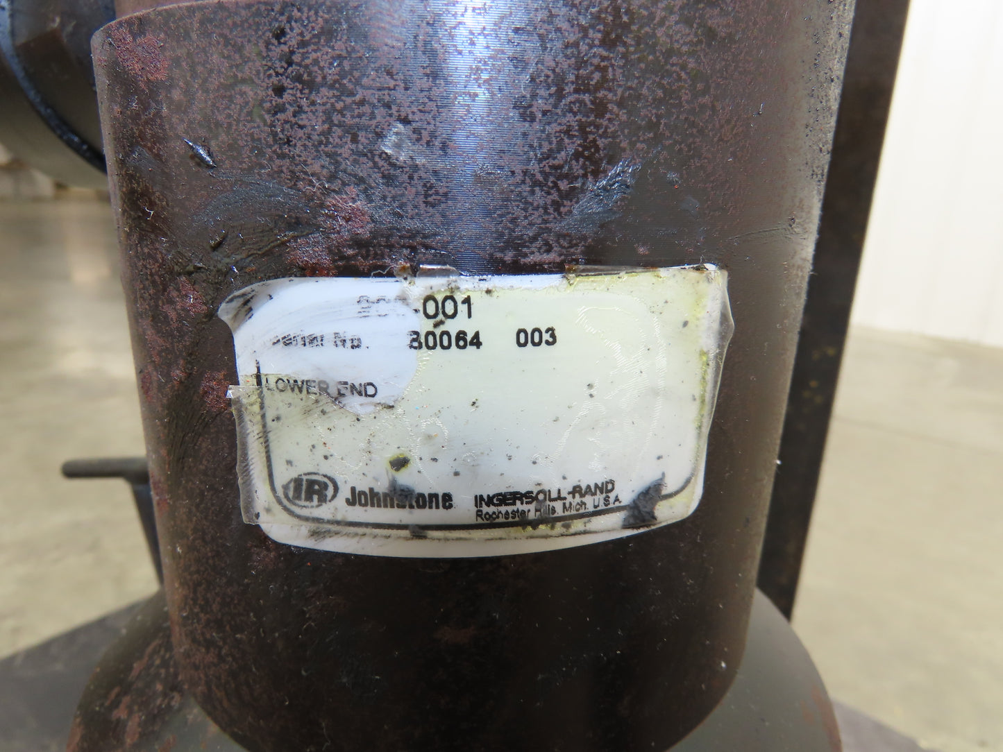 IR Johnstone Air Pneumatic Drum Pump Unloader Chop Check Foot Valve 55 Gal