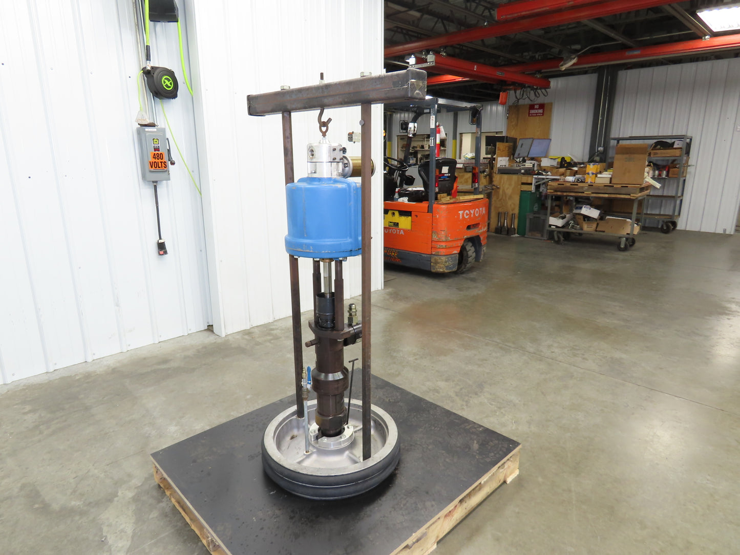 IR Johnstone Air Pneumatic Drum Pump Unloader Chop Check Foot Valve 55 Gal