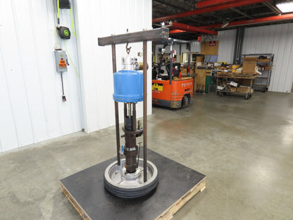 IR Johnstone Air Pneumatic Drum Pump Unloader Chop Check Foot Valve 55 Gal