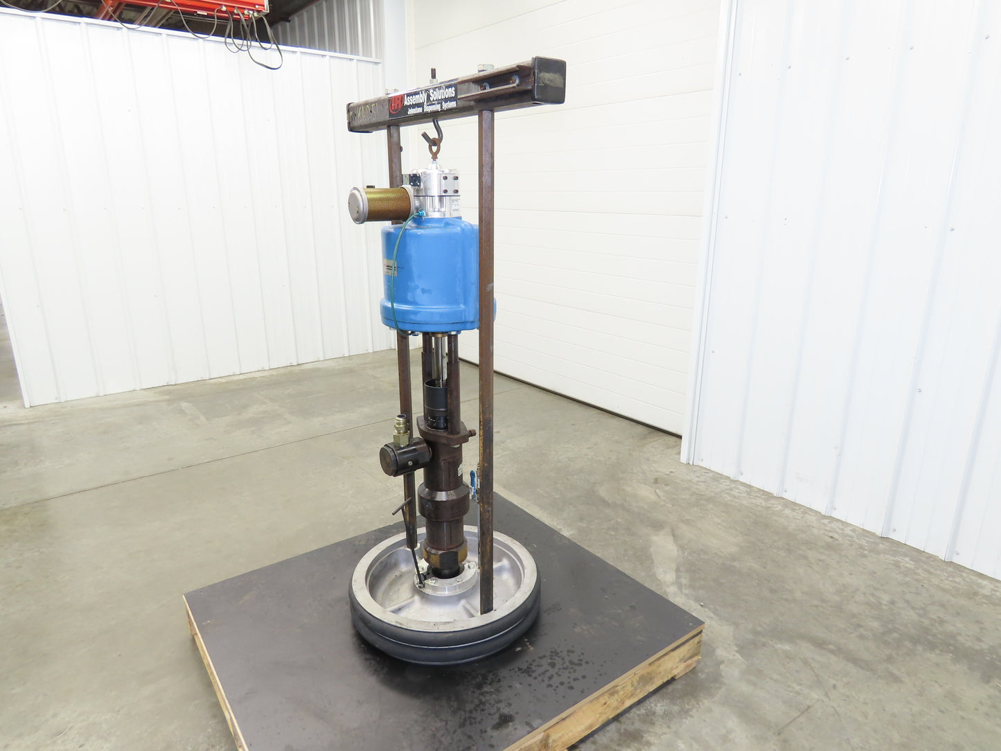 IR Johnstone Air Pneumatic Drum Pump Unloader Chop Check Foot Valve 55 Gal