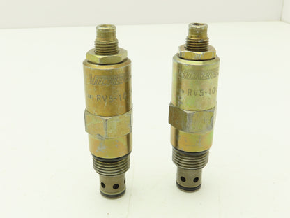 Vickers RV5-10-S-0-35/30 Screw-In Cartridge Relief Valve  Lot of 2