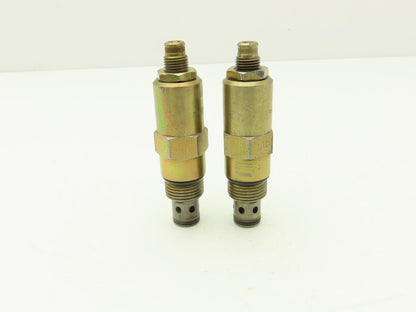 Vickers RV5-5237-30 Screw-In Cartridge Relief Valve  Lot of 2