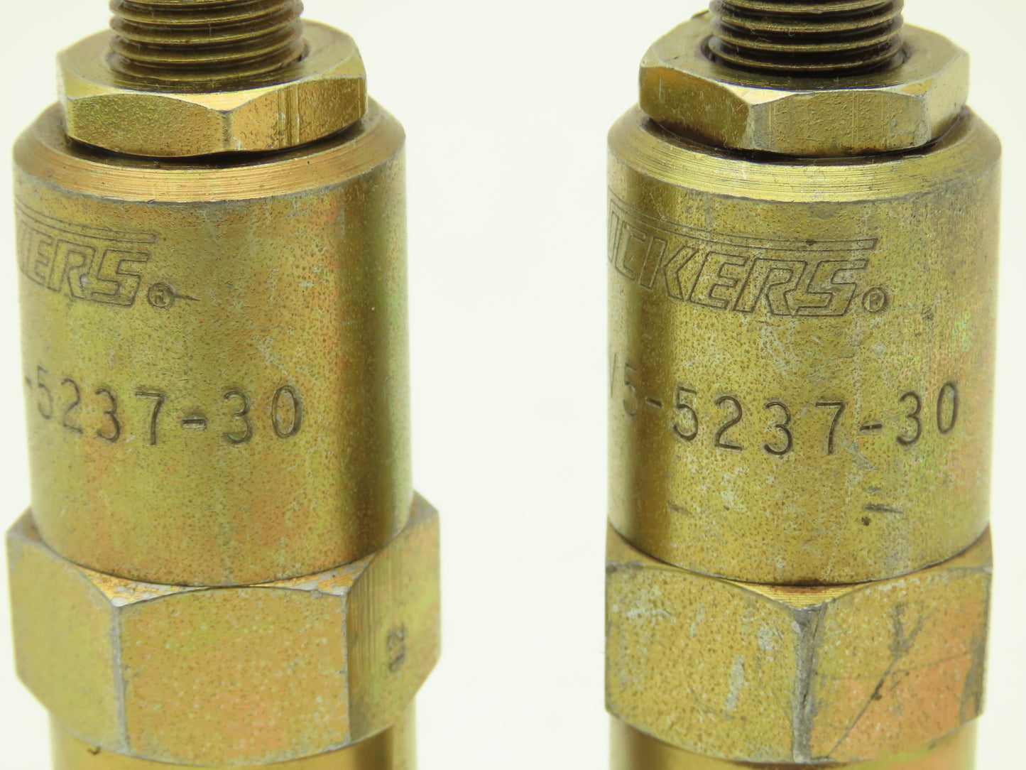 Vickers RV5-5237-30 Screw-In Cartridge Relief Valve  Lot of 2
