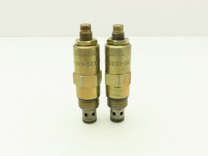 Vickers RV5-5237-30 Screw-In Cartridge Relief Valve  Lot of 2