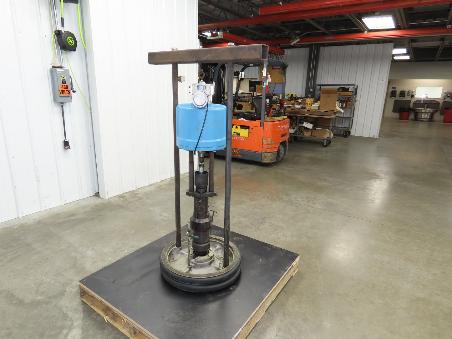 IR Johnstone Air Pneumatic Drum Pump Unloader Chop Check Foot Valve 55 Gal