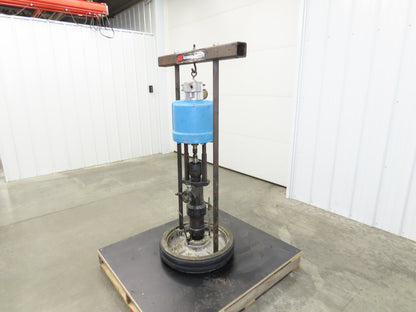 IR Johnstone Air Pneumatic Drum Pump Unloader Chop Check Foot Valve 55 Gal