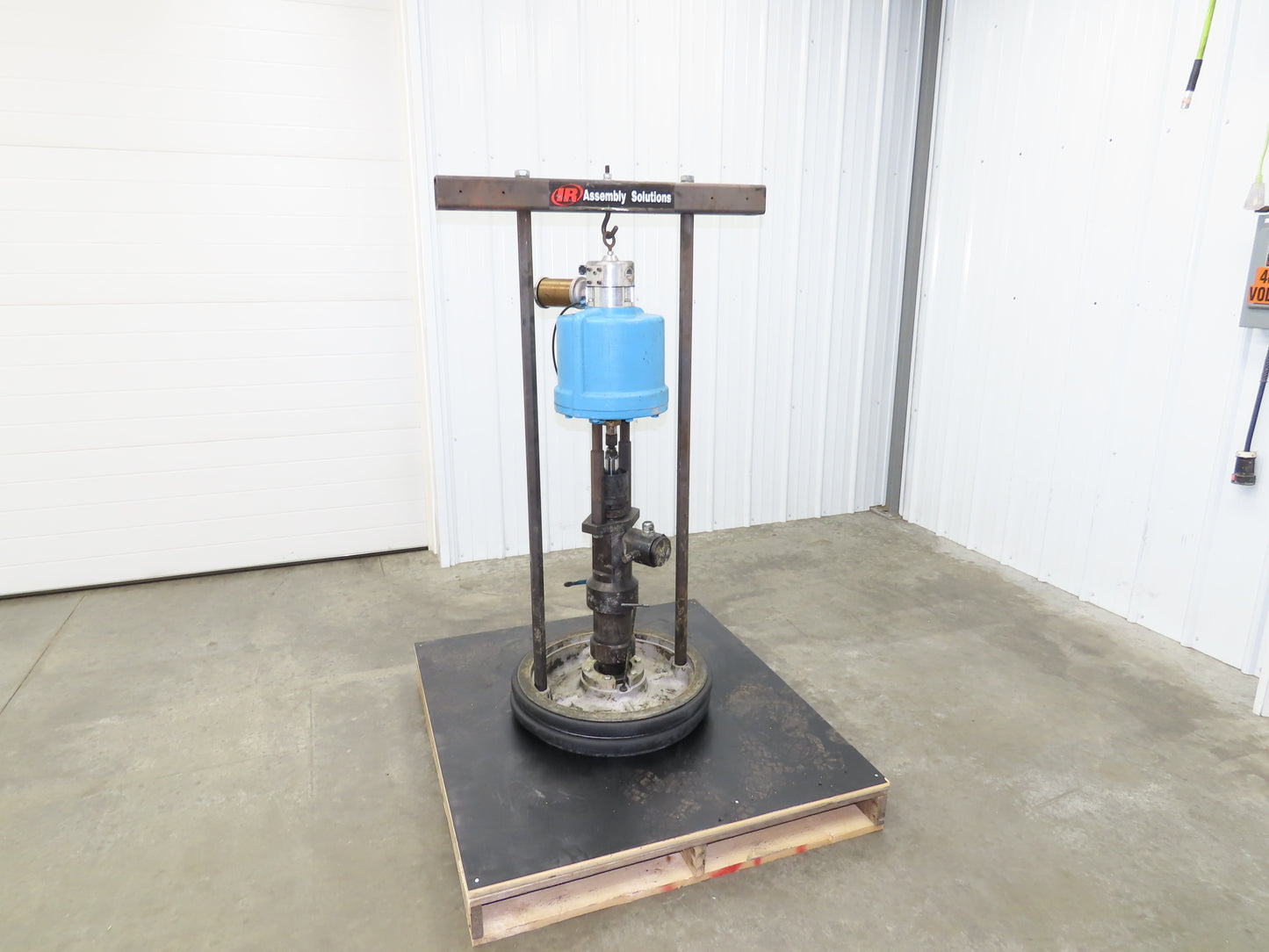 IR Johnstone Air Pneumatic Drum Pump Unloader Chop Check Foot Valve 55 Gal