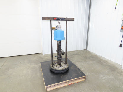 IR Johnstone Air Pneumatic Drum Pump Unloader Chop Check Foot Valve 55 Gal