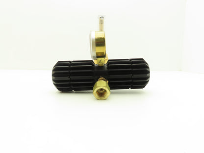 Harris 3-CD100F Calorific Compressed Gas Regulator w/1500PSI Gauge & Flowmeter