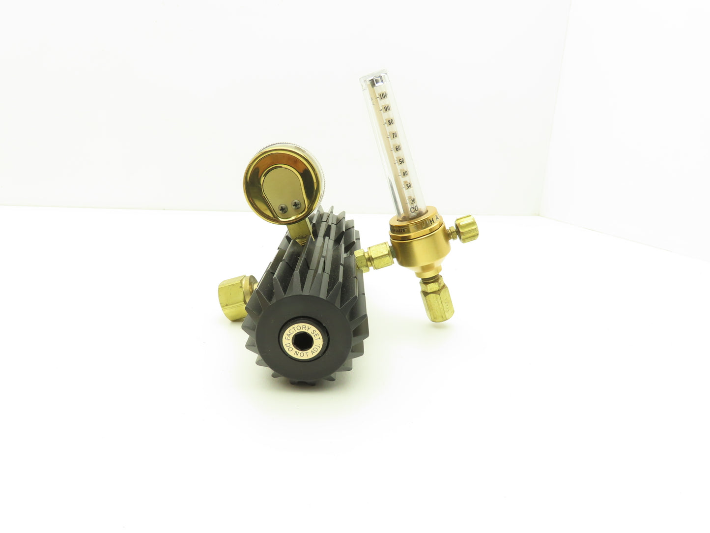 Harris 3-CD100F Calorific Compressed Gas Regulator w/1500PSI Gauge & Flowmeter