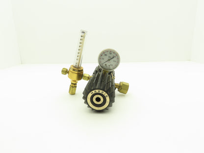 Harris 3-CD100F Calorific Compressed Gas Regulator w/1500PSI Gauge & Flowmeter