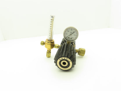 Harris 3-CD100F Calorific Compressed Gas Regulator w/1500PSI Gauge & Flowmeter