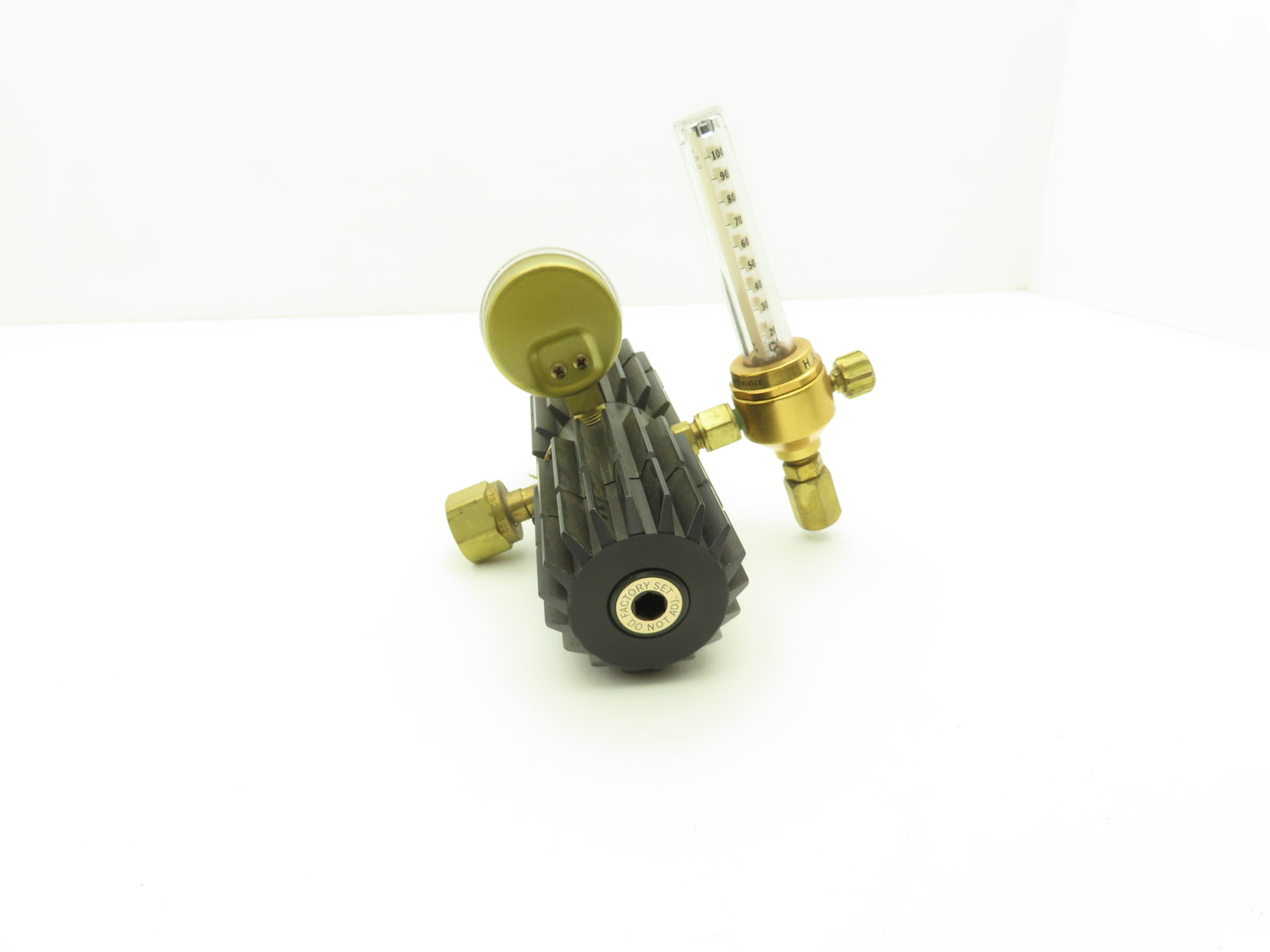 Harris 3-CD100F Calorific Compressed Gas Regulator w/1500PSI Gauge & Flowmeter