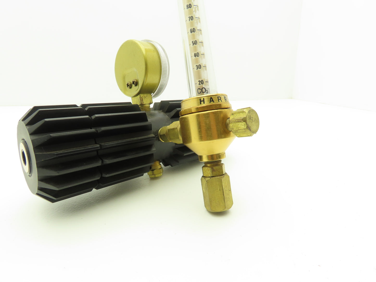 Harris 3-CD100F Calorific Compressed Gas Regulator w/1500PSI Gauge & Flowmeter