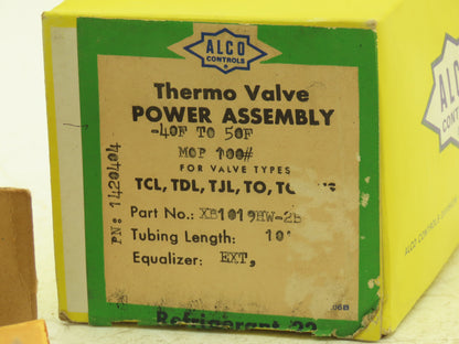 Alco XB 1019 HW100-2B Thermostatic Expansion Valve Power Assy -40 to 50°F