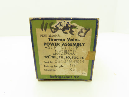 Alco XB 1019 HW100-2B Thermostatic Expansion Valve Power Assy -40 to 50°F